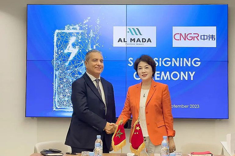 CNGR to Build Battery Materials Factory in Morocco