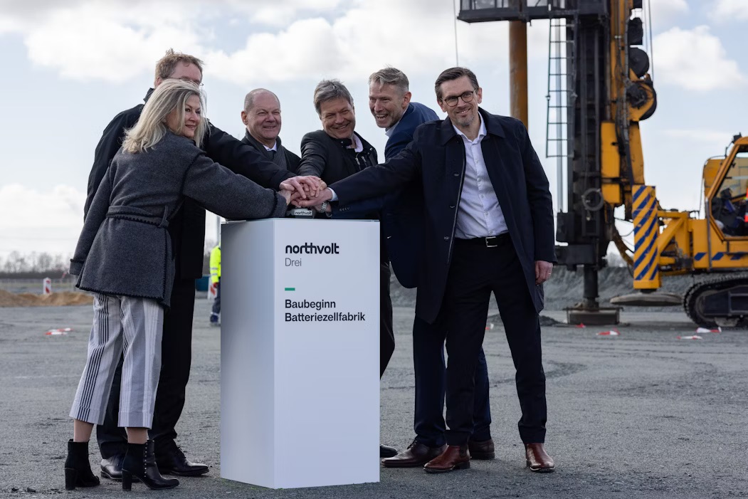 Bau der Gigafactory „Northvolt Drei“ in Heide startet