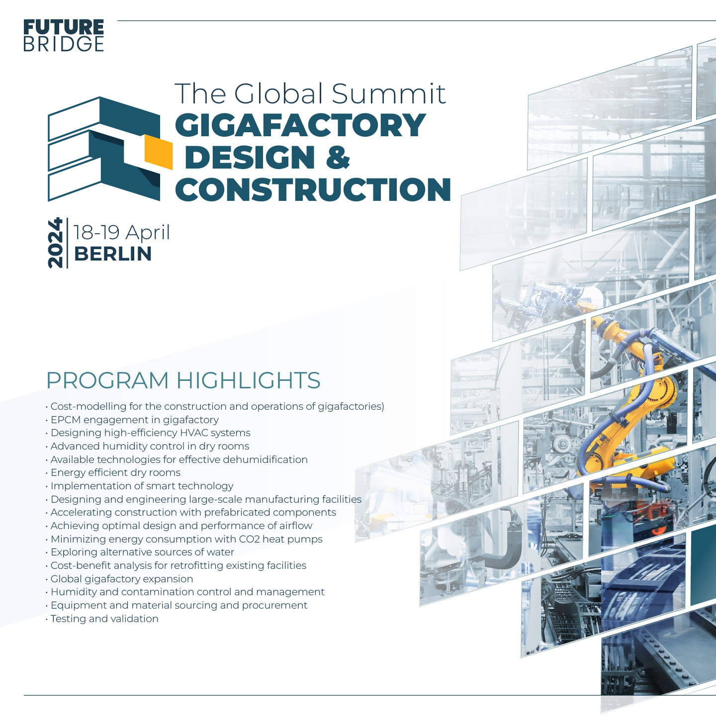 The Global Summit – Gigafactory Design & Construction