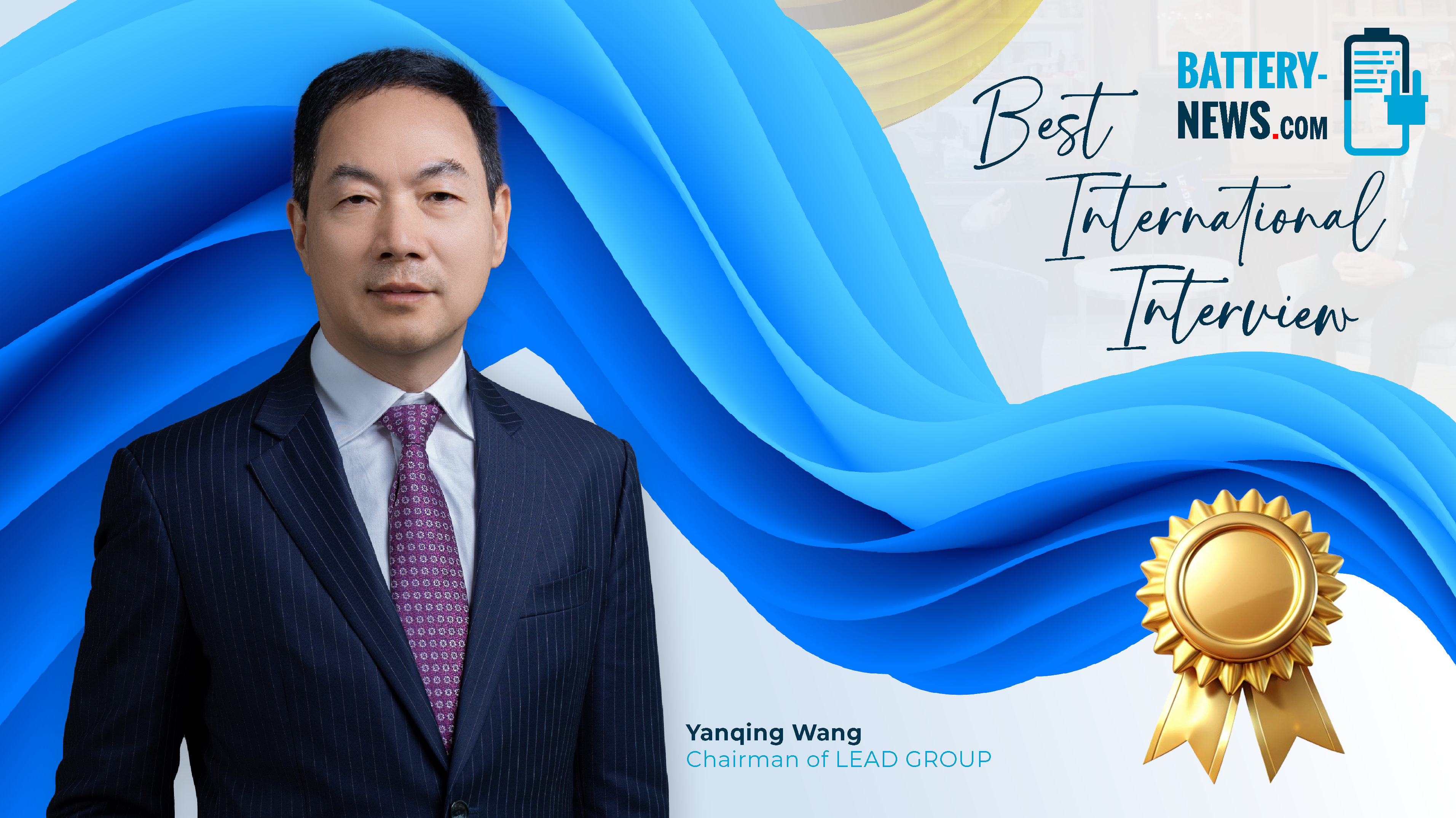 Battery-News ehren Yanqing Wang für „Bestes internationales Interview“