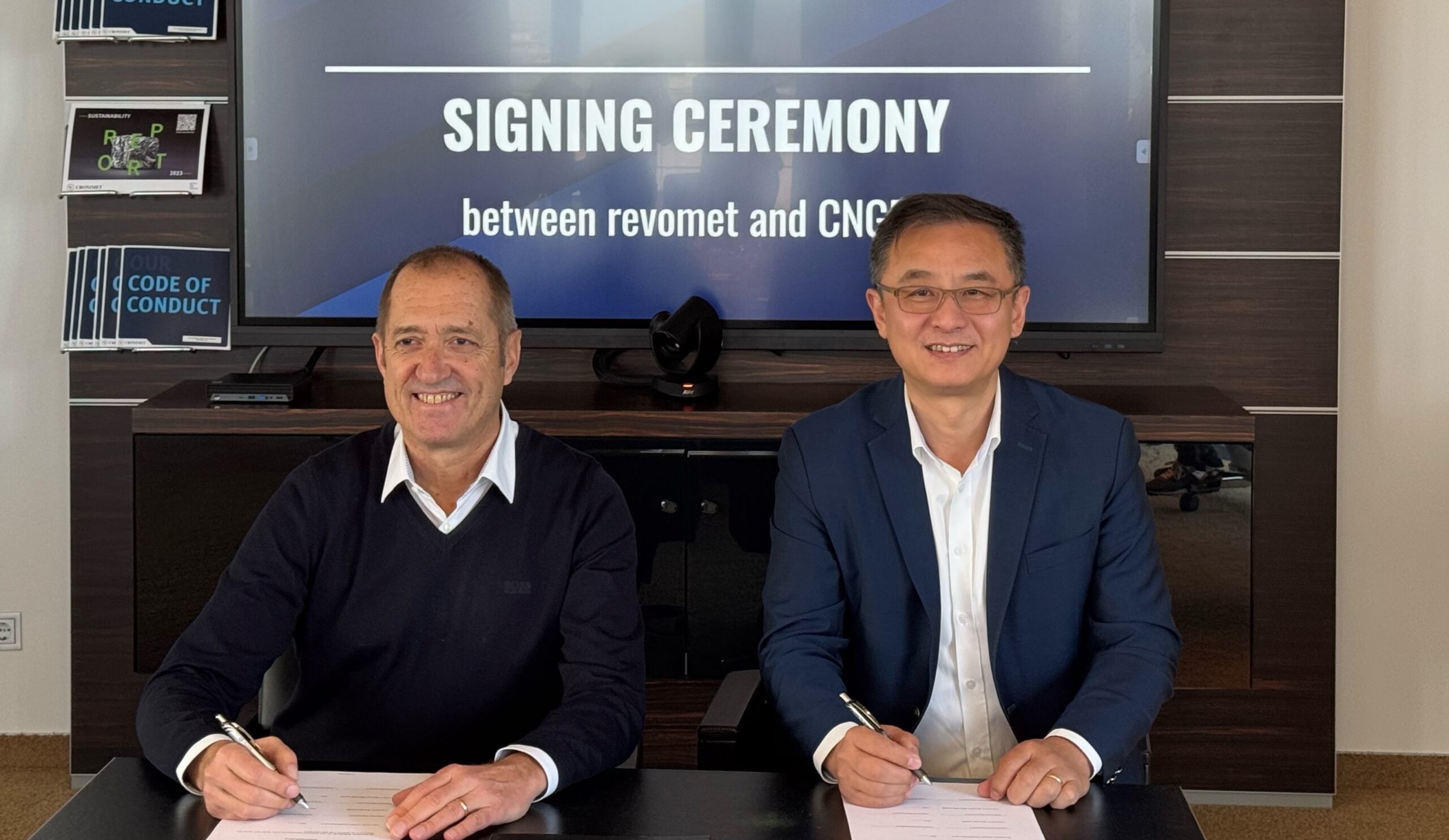 CNGR und „revomet“ vereinbaren Joint Venture