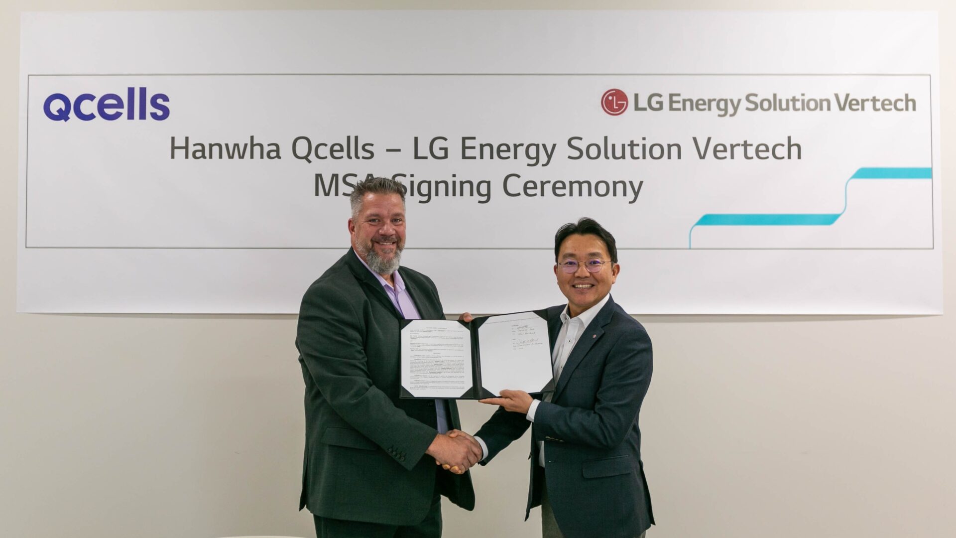 LG Energy Solution Vertech und Qcells schließen Batterie-Deal über 5 GWh