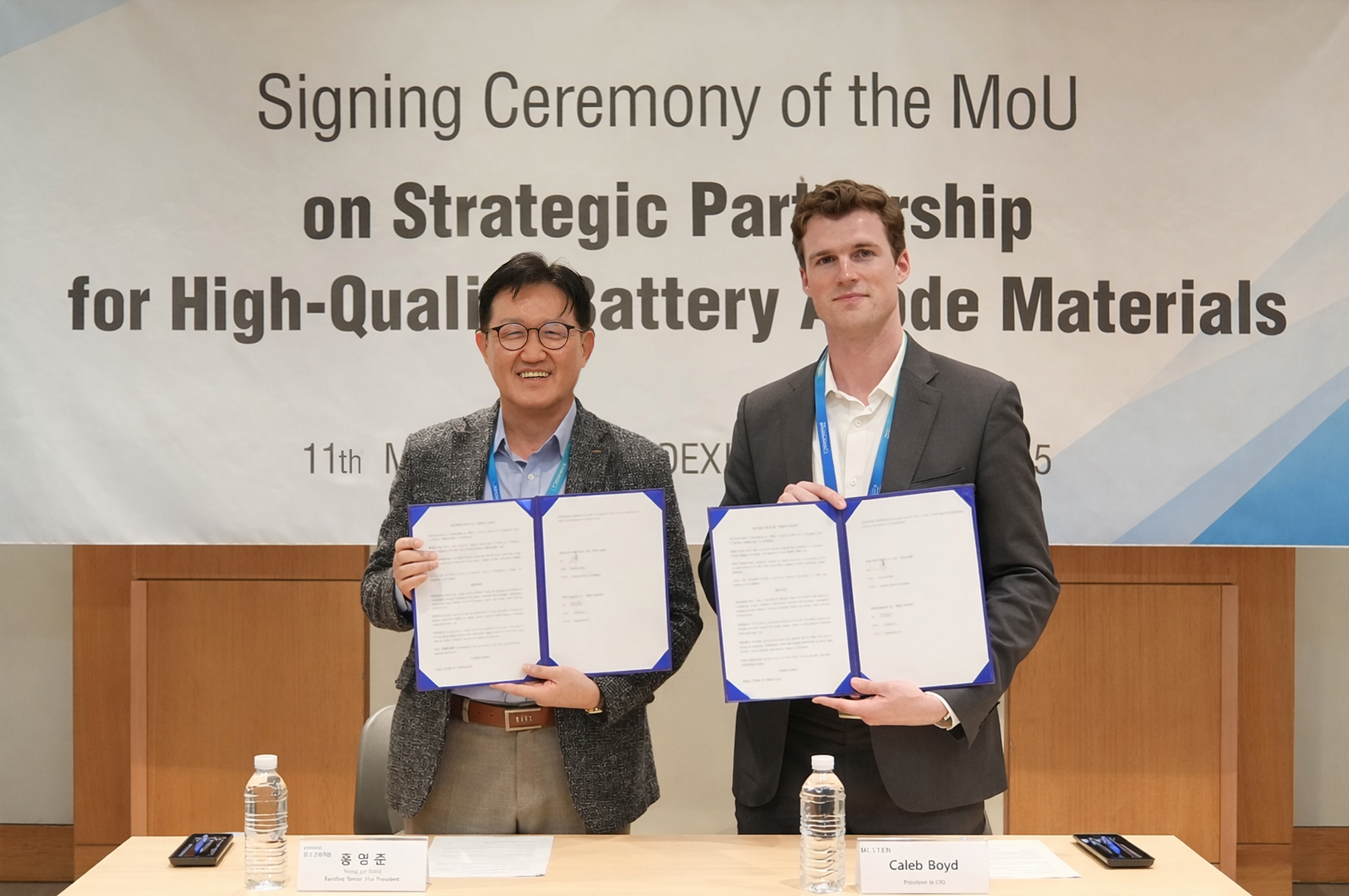 POSCO Future M und Molten planen Entwicklung von Anodenmaterial aus Methan