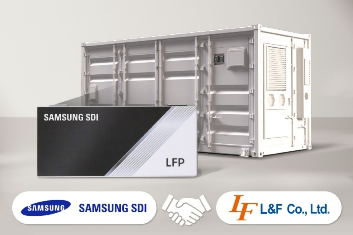 Samsung SDI Secures LFP Cathode Material for ESS Production