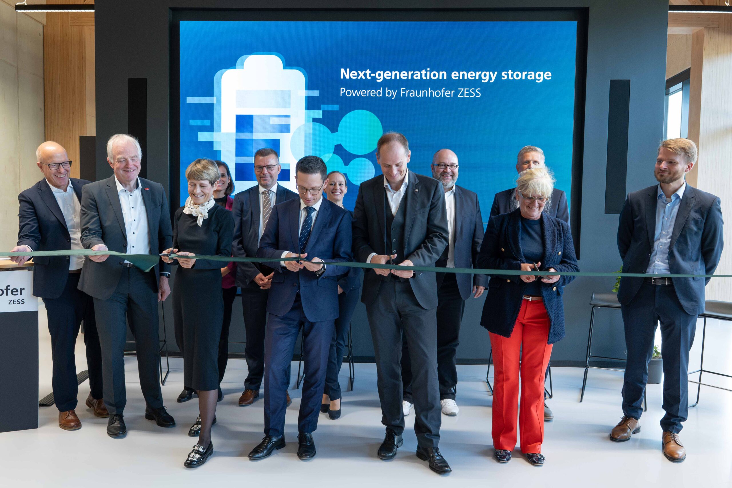 Fraunhofer ZESS Opens Research Facility for Batteries and Hydrogen