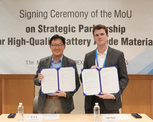 POSCO Future M und Molten planen Entwicklung von Anodenmaterial aus Methan