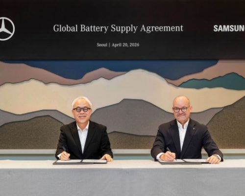 Samsung SDI liefert erstmals Batterien an Mercedes-Benz