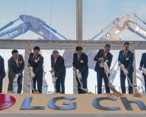 LG: Construction starts on US cathode plant