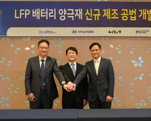 Hyundai and Kia to Develop New LFP Cathode Technology