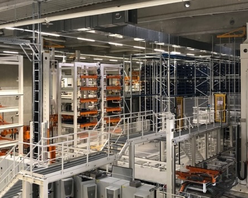 Automatisierte Batterielogistik für die Batterieproduktion von morgen