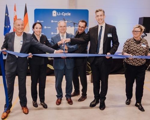 Li-Cycle eröffnet erste deutsche Recycling-Anlage