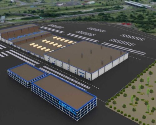 Eurocell plant Gigafabrik in Europa