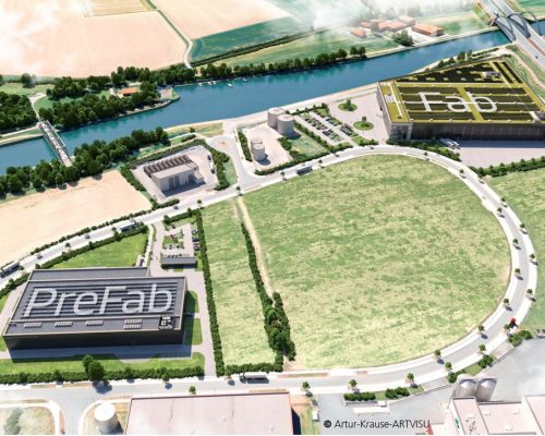 FFB: Erster Spatenstich für „PreFab“ ist erfolgt