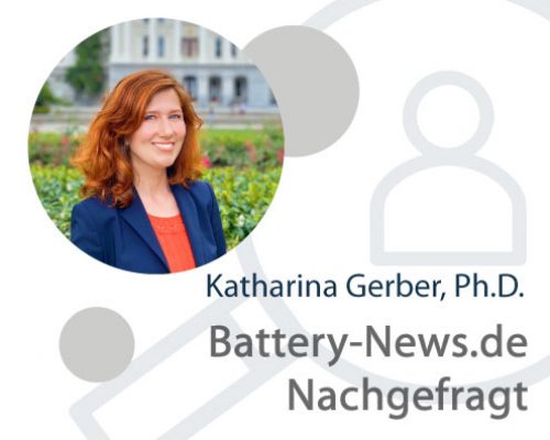 Battery-News.de – Nachgefragt bei Katharina Gerber, Ph.D.: „Eins gilt dabei für alle Energiespeicher: der Preis muss weiter nach unten gehen“