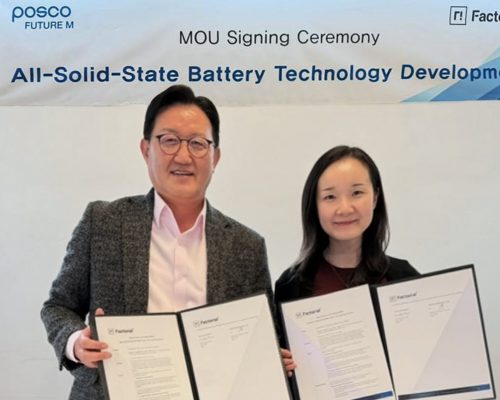POSCO und Factorial kooperieren bei Festkörperbatterien