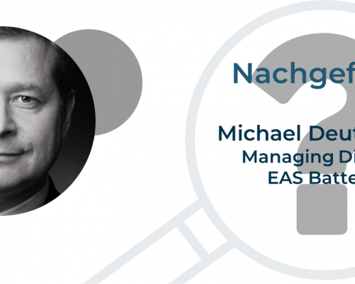 „Wenn wir morgen nicht in einem Industriemuseum aufwachen wollen, müssen wir uns sputen“ – Michael Deutmeyer im Gespräch