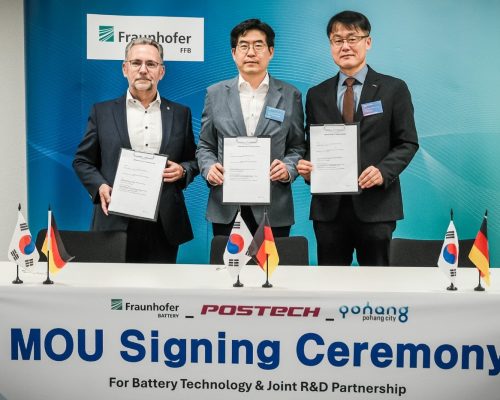 Fraunhofer and South Korean Partners Plan Closer Collaboration on Battery Research