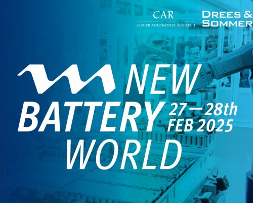 500 Teilnehmende bei der „New Battery World“