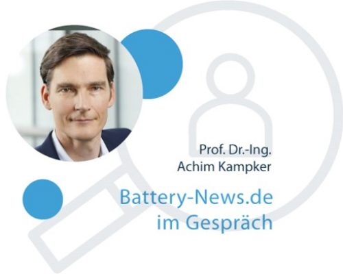 Prof. A. Kampker im Gespräch mit Battery-News.de