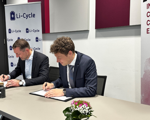 Li-Cycle und KION sind Recycling-Partner