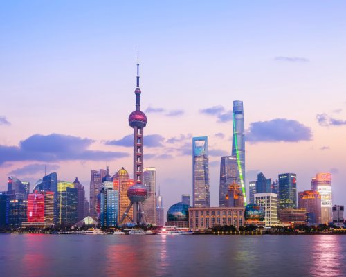 Skyline von Shanghai