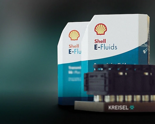 Shell und Kreisel Electric stellen Elektrofluid vor