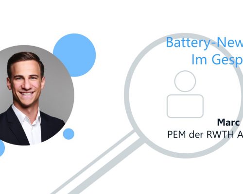 Battery-News.de im Gespräch mit Marc Locke vom PEM der RWTH Aachen über die kürzlich veröffentlichte VDMA Roadmap „Batterie-Produktionsmittel 2030“