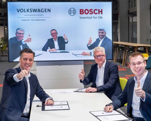 VW und Bosch wollen Anlagenbauer gründen