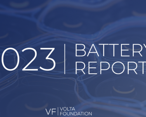 Volta Foundation präsentiert Battery Report