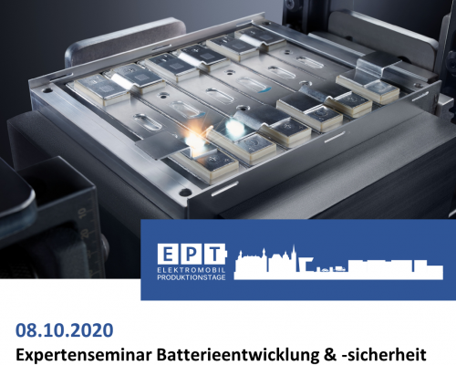 Expertenseminar Batterieentwicklung & -sicherheit