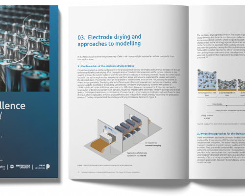 Studie beweist Potenzial von Prozesssimulation bei Elektrodentrocknung
