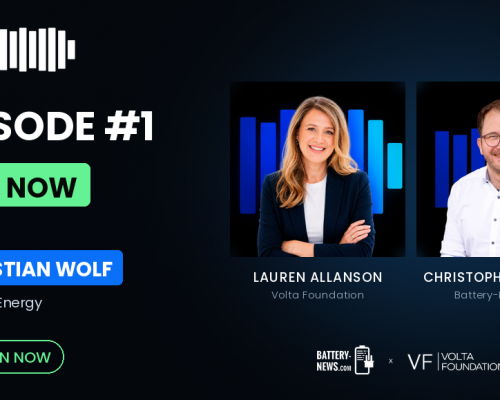 New Podcast: Battery Matters Features Sebastian Wolf’s New Venture in Debut Episode