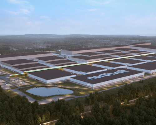 Northvolt plant Gigafabrik in Heide