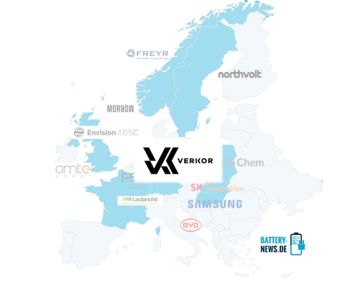 Batteriezellfertigung in Europa (August 2020) Neu: Verkor